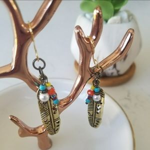 Bohemian Feather Earrings